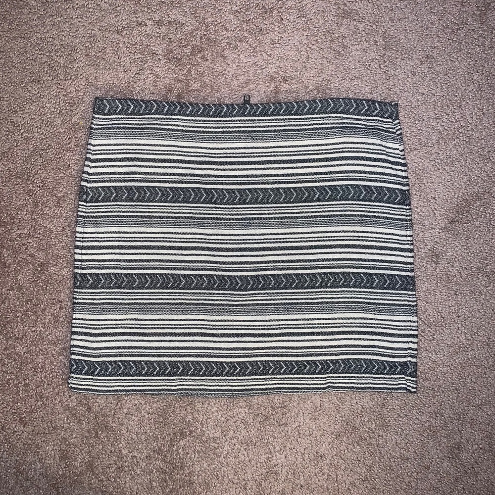 Aztec Print Skirt